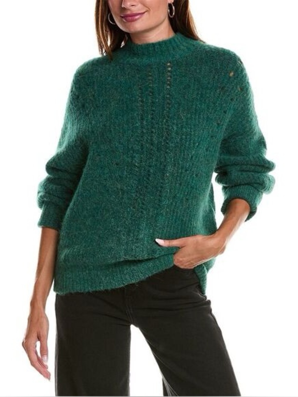FINAL SALE NWT Rebecca Minkoff Caroline Turtleneck Alpaca & Wool-Blend Sweater